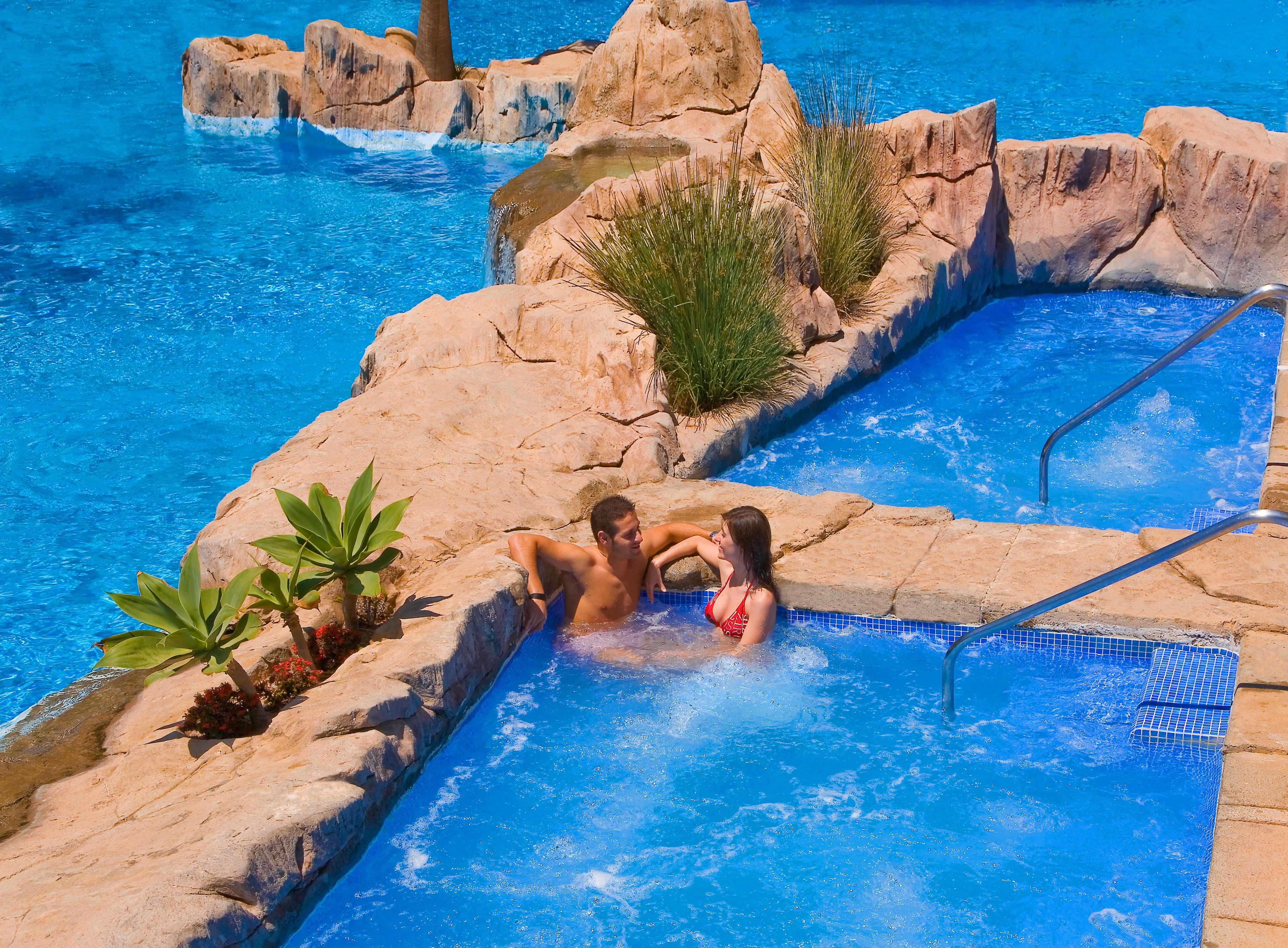 Playacapricho Hotel Roquetas de Mar Bagian luar foto