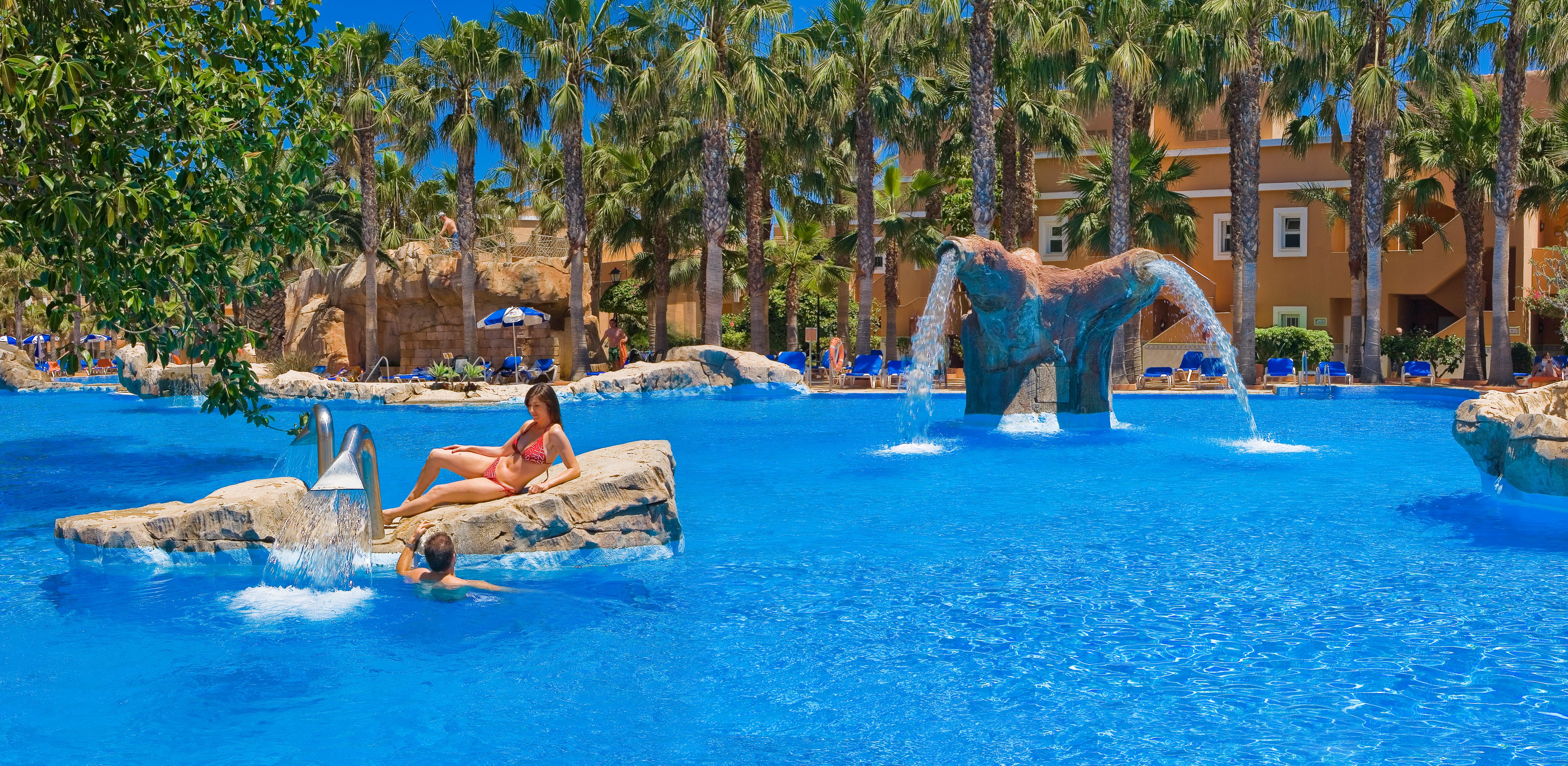 Playacapricho Hotel Roquetas de Mar Bagian luar foto